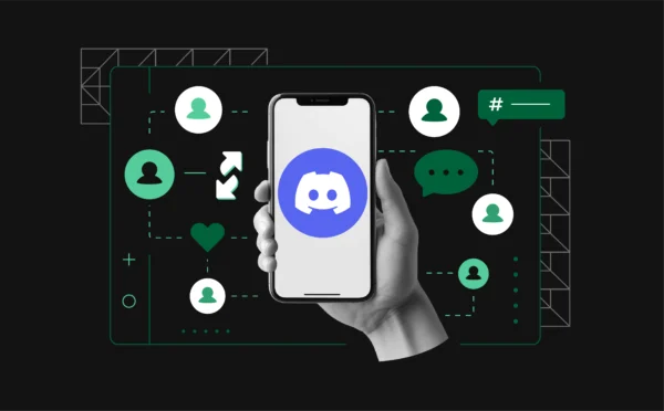 Multiple Discord accounts on mobile devices, showing app icons and account switching options in 2025