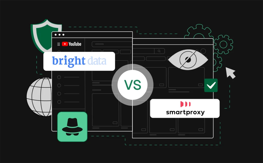 Bright Data vs. Smartproxy for YouTube: Which proxy service is better?