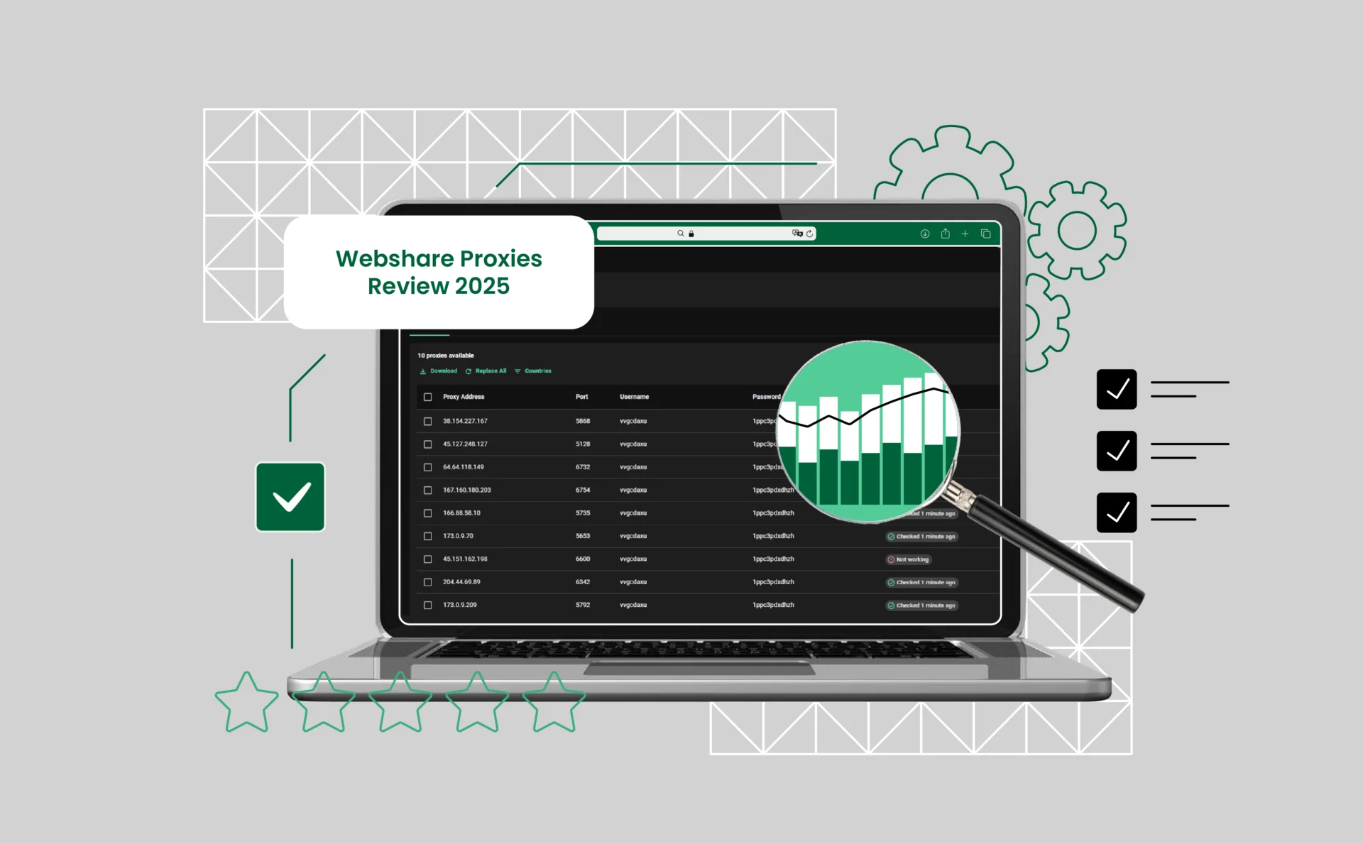 Webshare proxies