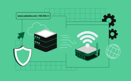An illustration of a DNS server and Gateway differences