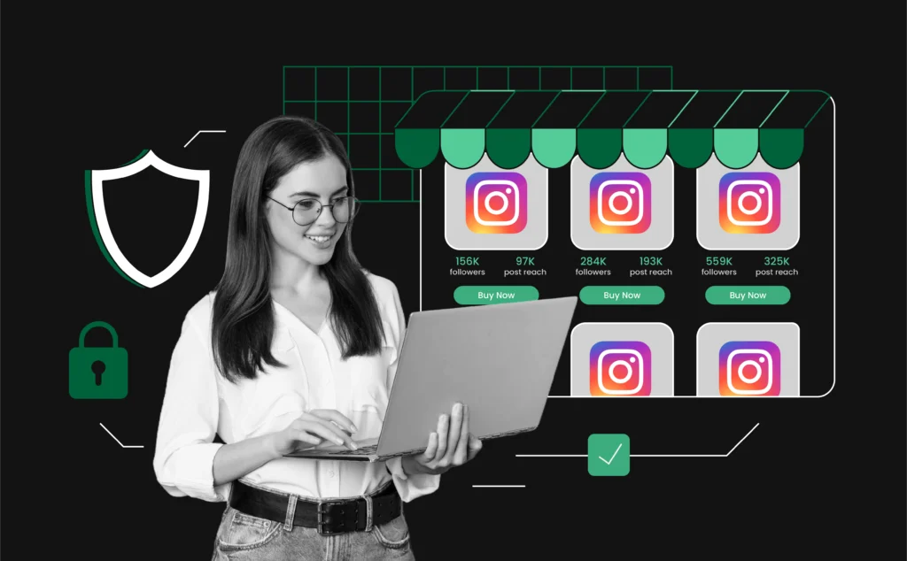 An illustration of Instagram Accounts for Sale: 7 Things to Know Before Buying