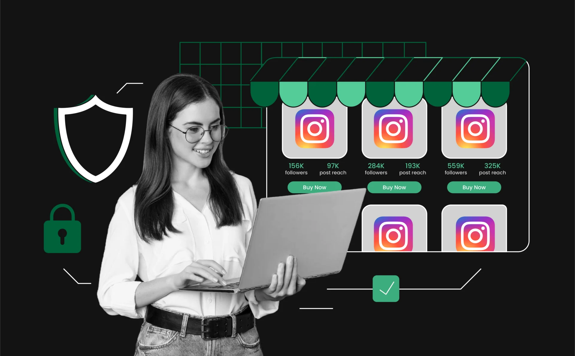 An illustration of Instagram Accounts for Sale: 7 Things to Know Before Buying