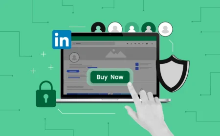 An illustration of buying Linkedin accounts in 2025