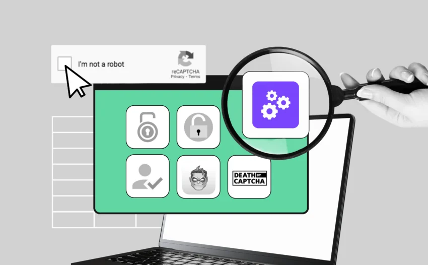 An illustration of top 7 captcha solvers you should use in 2025