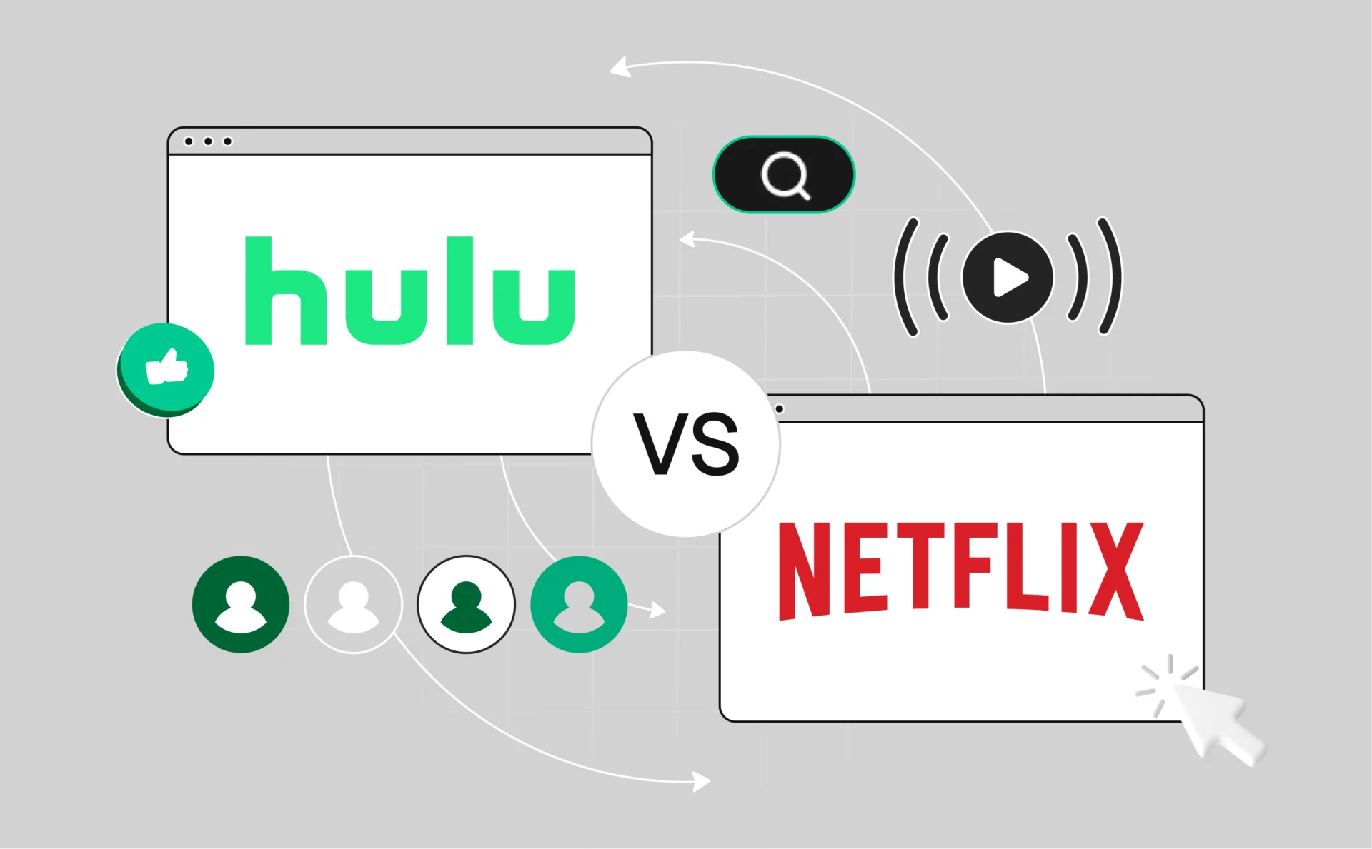 Hulu vs Netflix: Full Comparison + How to Share Accounts