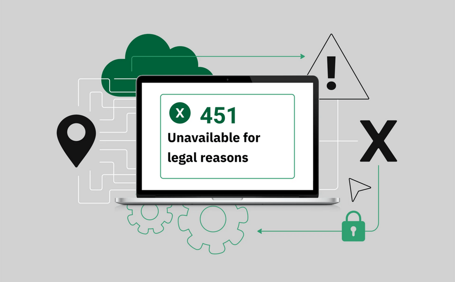 HTTP 451 unavailable for legal reasons error: How to fix 2025