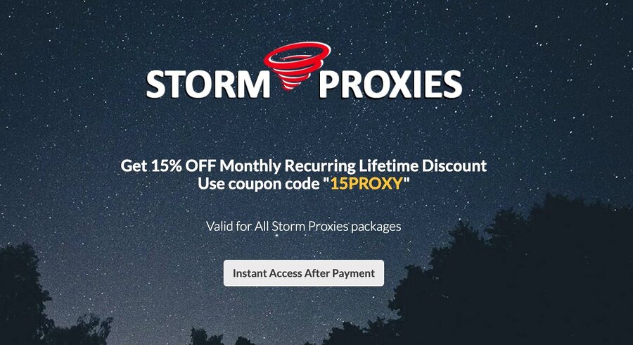 Storm Proxies residential proxy review