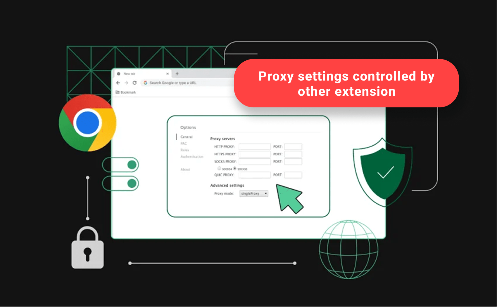 How to Fix the “Proxy Settings Controlled by Other Extension” Error