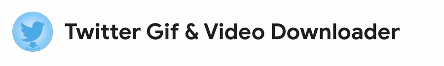 Twitter GIF downloader header showing tool for downloading GIFs and videos from Twitter