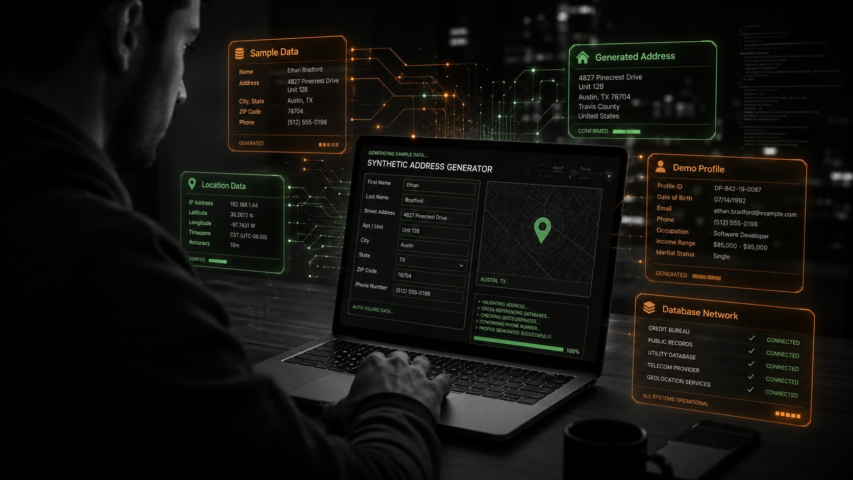 Fake Address Generator: Create Random Addresses Safely