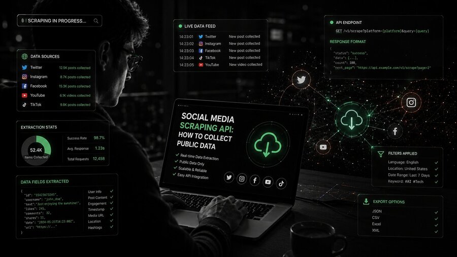 Social Media Scraping API: A Complete Guide for Businesses